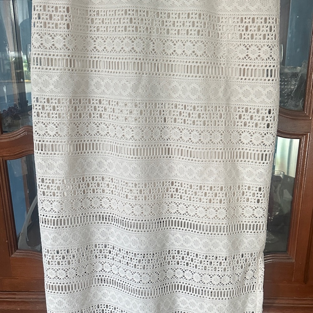 Cato White Lace Maxi Dress - Picture 4 of 4